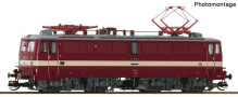 [Lokomotivy] &rarr;&nbsp;[Elektrick�]&nbsp;&rarr;&nbsp;[BR 242]&nbsp;&rarr;&nbsp;7580032: elektrick� lokomotiva �erven� s kr�mov�m prou�kem, �ed� st�echa, tmav� �ed� pojezd