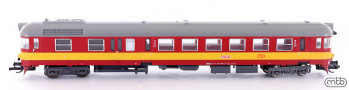 [Lokomotivy] &rarr;&nbsp;[Motorov� vozy a jednotky]&nbsp;&rarr;&nbsp;[M296.1-2 (852-854)]&nbsp;&rarr;&nbsp;CSD-853-020: motorov� v�z �erven� s �edou st�echou a s v�stra�n�m p�sem