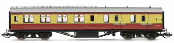 [Osobní vozy] → [Ostatní - ostrovní] → TT4038A: osobní vůz karmínový-krémový s šedou střechou ′57 „Brake Third“